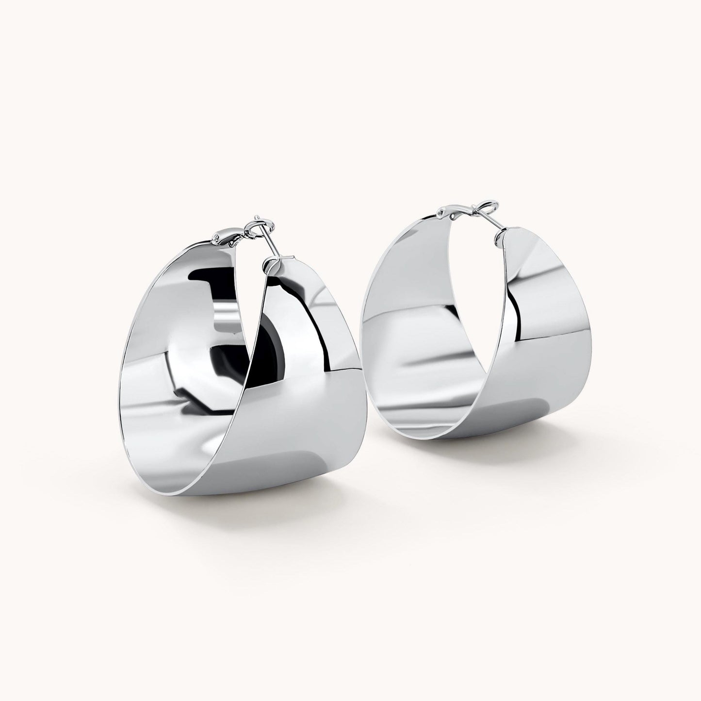 Oversized Statement Hoop Earrings