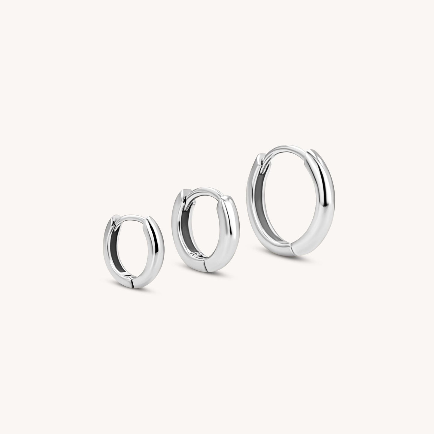Basic Tiny Huggie Hoop Earrings