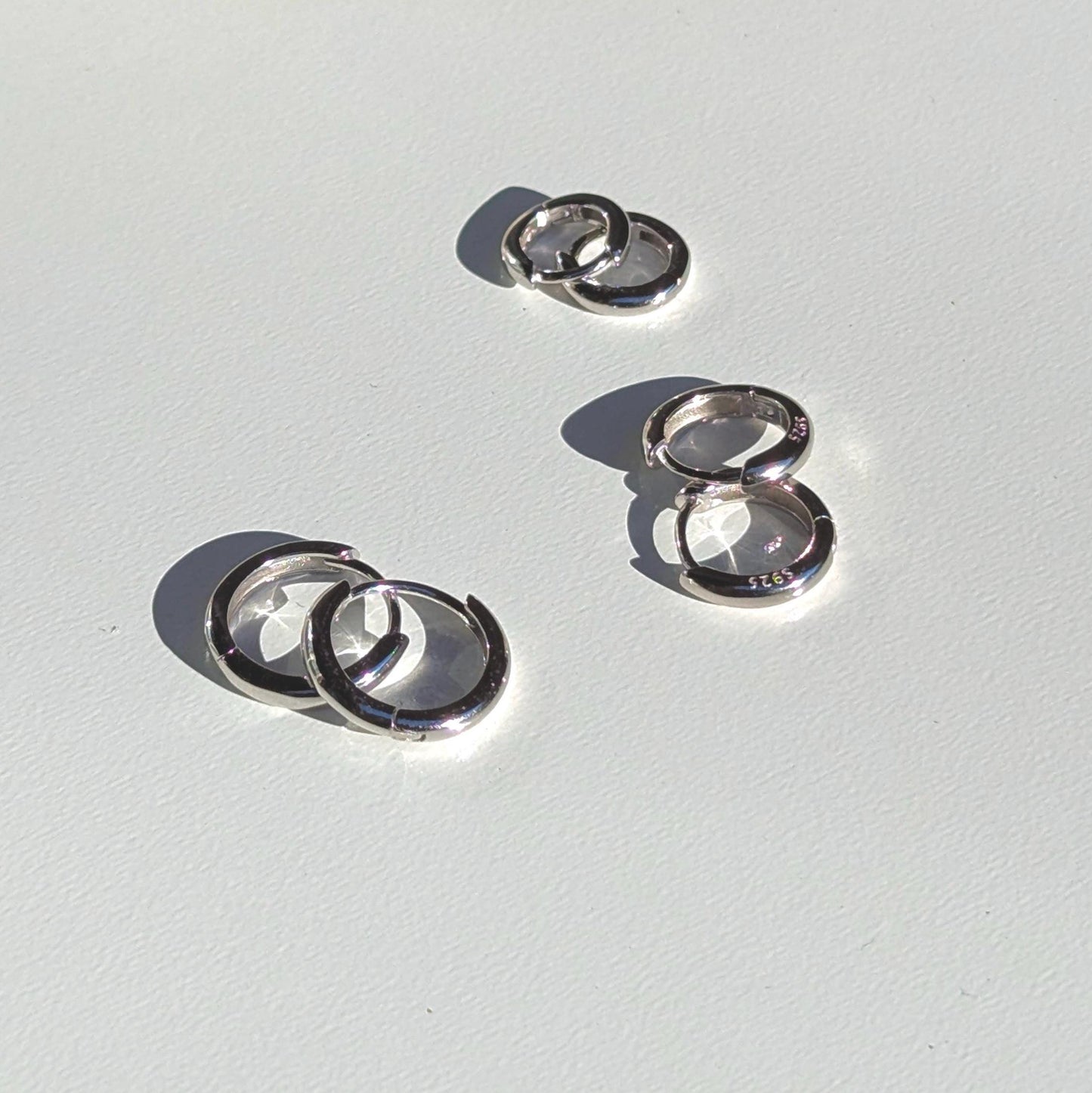 Basic Tiny Huggie Hoop Earrings
