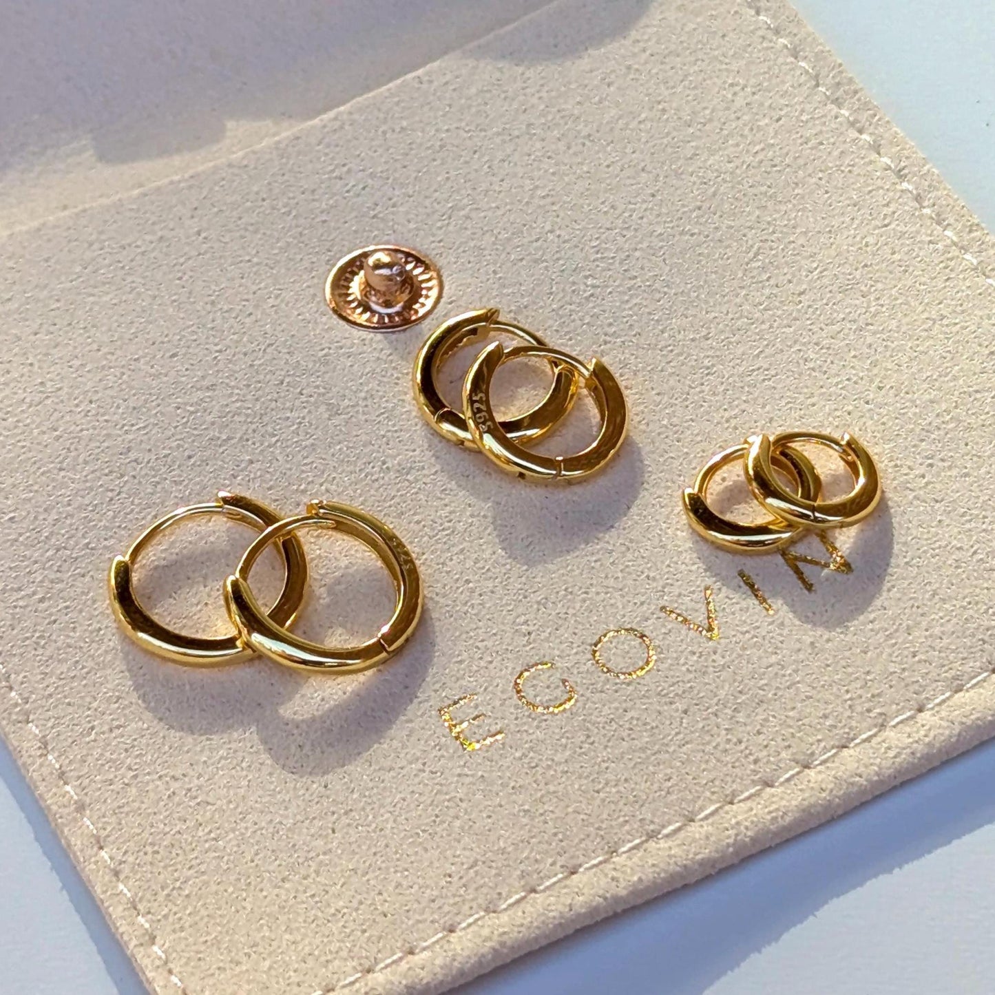 Basic Tiny Huggie Hoop Earrings