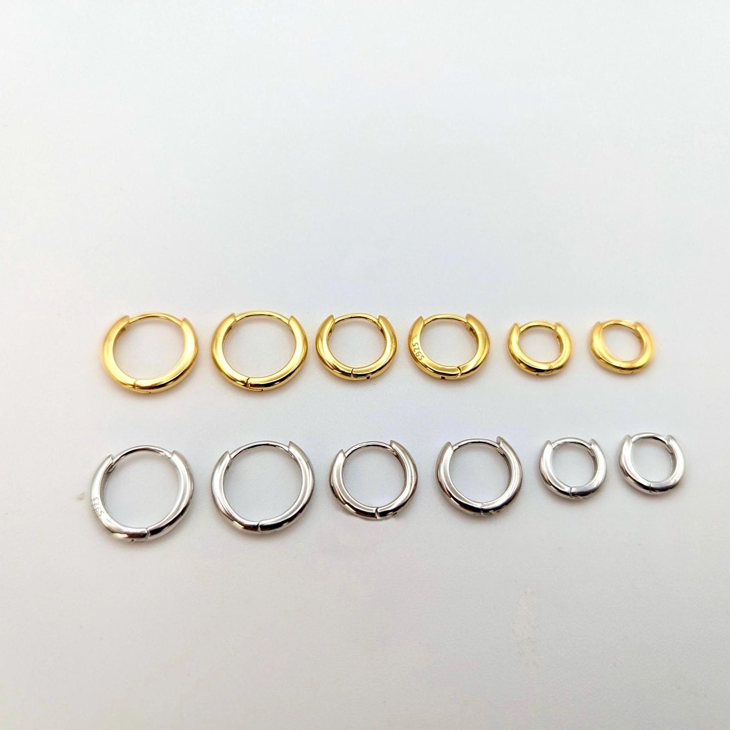 Basic Tiny Huggie Hoop Earrings