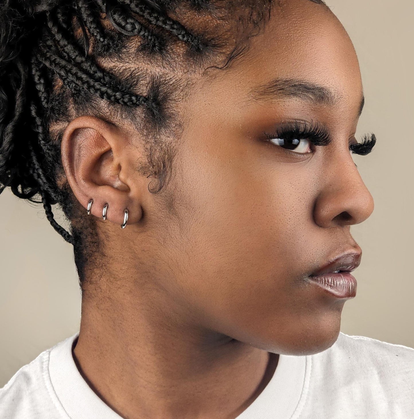 Basic Tiny Huggie Hoop Earrings