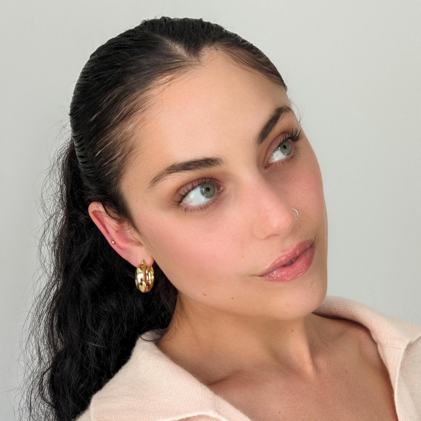 Medium Statement Hoops