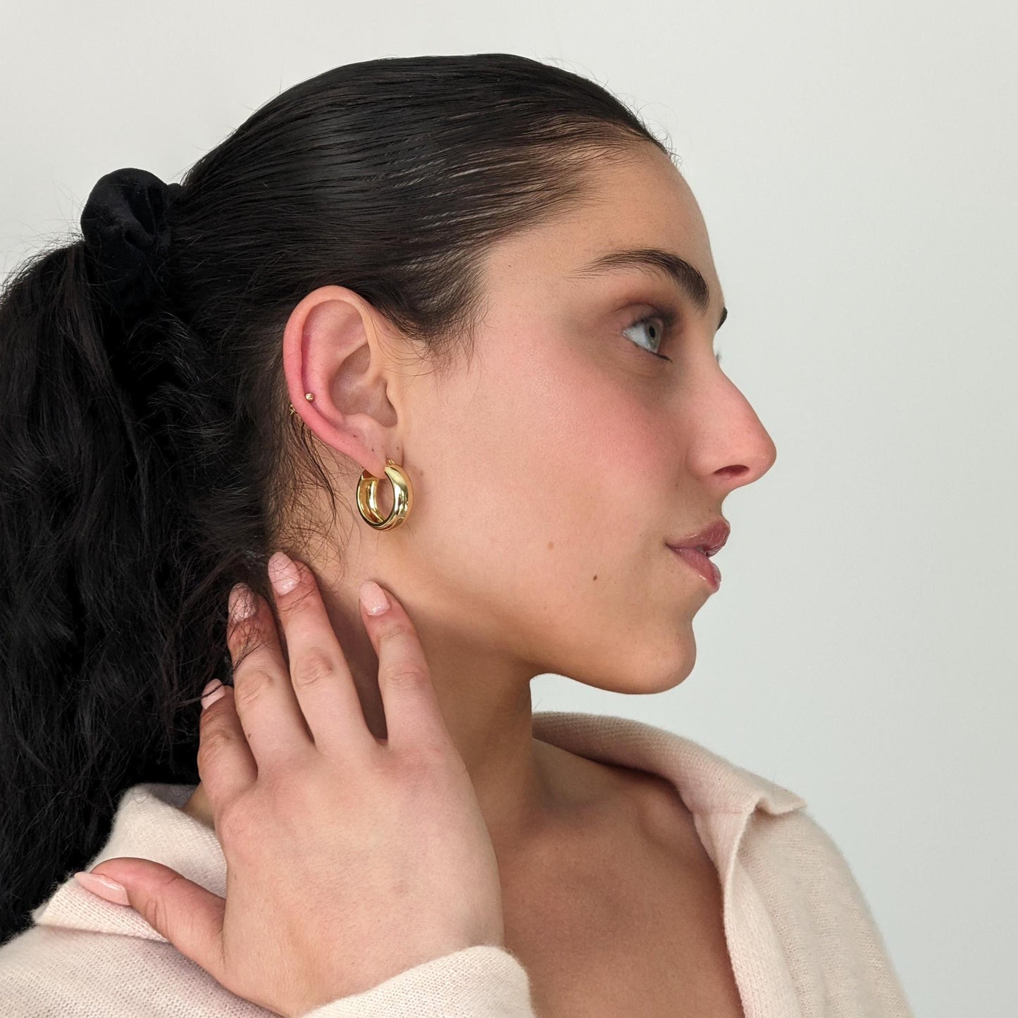 Medium Statement Hoops