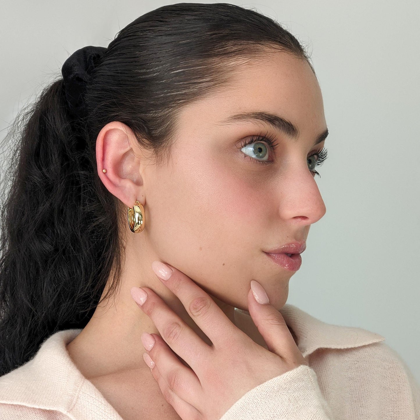 Medium Statement Hoops
