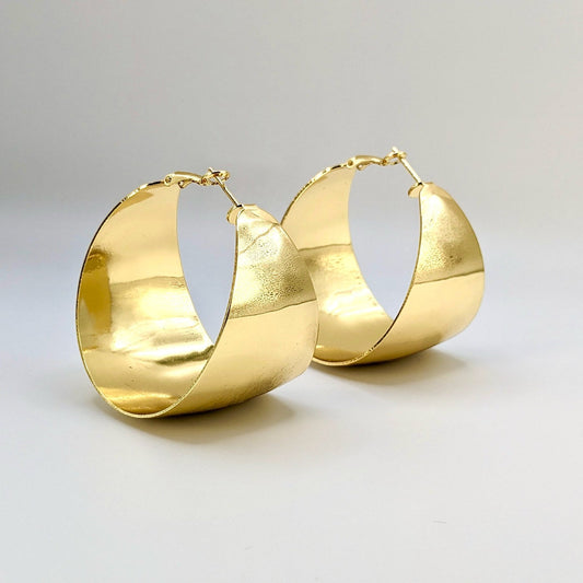 Oversized Statement Hoop Earrings