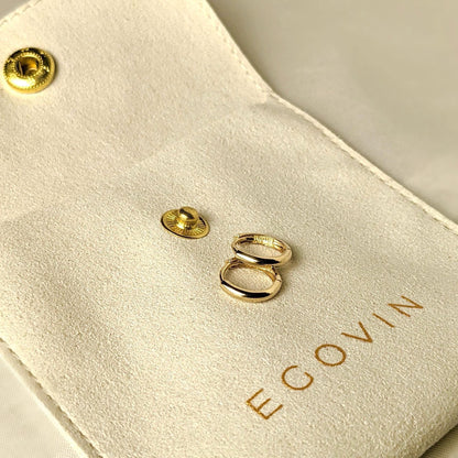 Classic Huggie Hoops - 14k Solid Gold