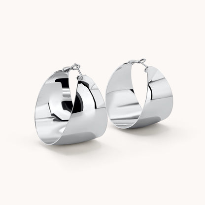 Oversized Statement Hoop Earrings