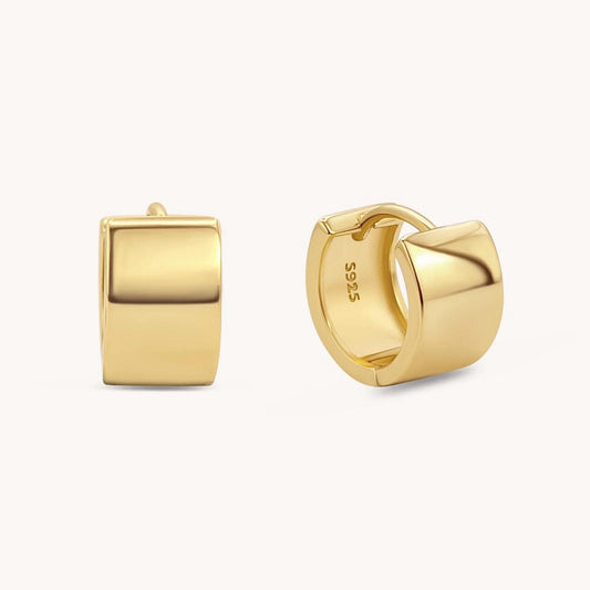 Basic Small Hoops - Gold Vermeil